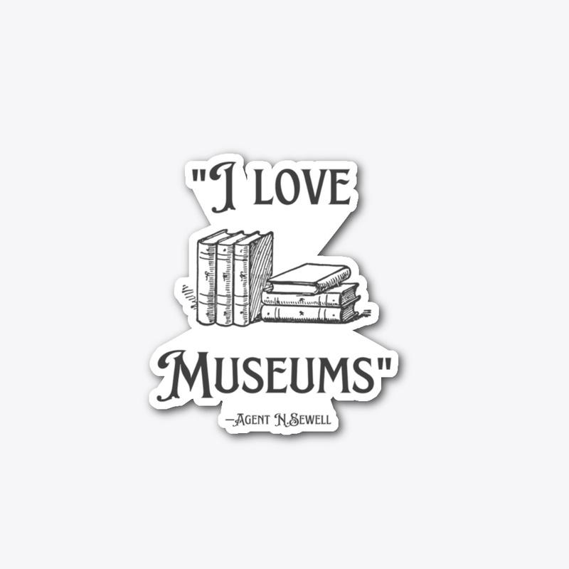 TWC - Agent Sewell Museum Slogan - Dark